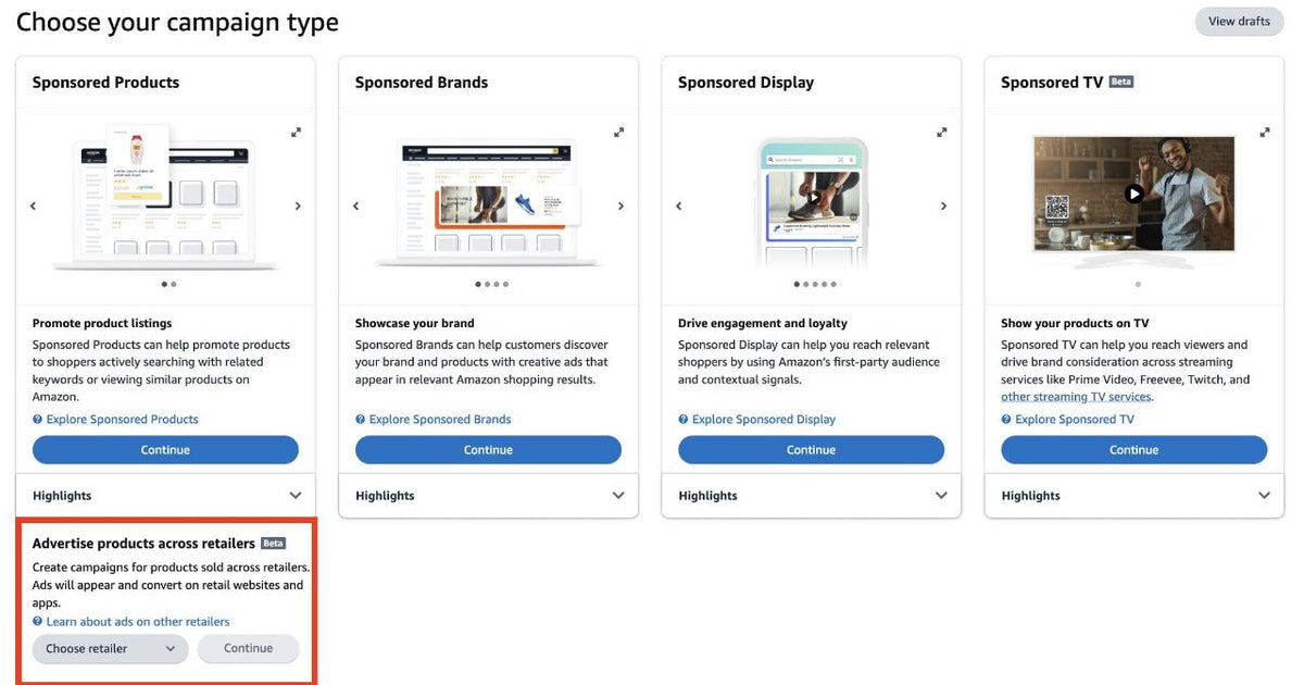 Revolutionizing E-Commerce Advertising: Amazon’s Sponsored Products x Cross-Retailer Capabilities